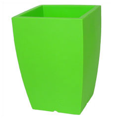 Pot carre flashy - Vert